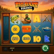 BDMbet - Big Bass Bonanza Slot Game - Premium Pokies