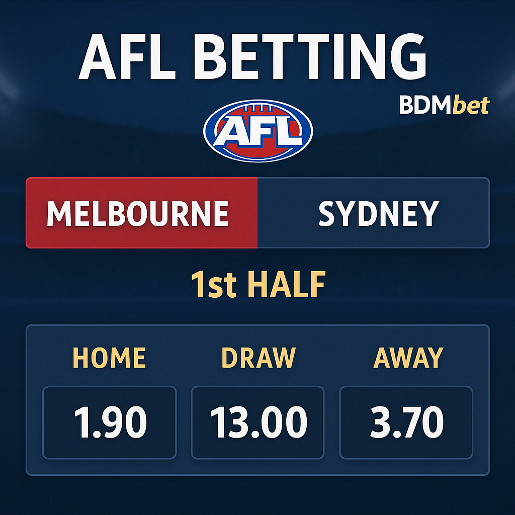 BDMbet - AFL Betting - Australian Football League