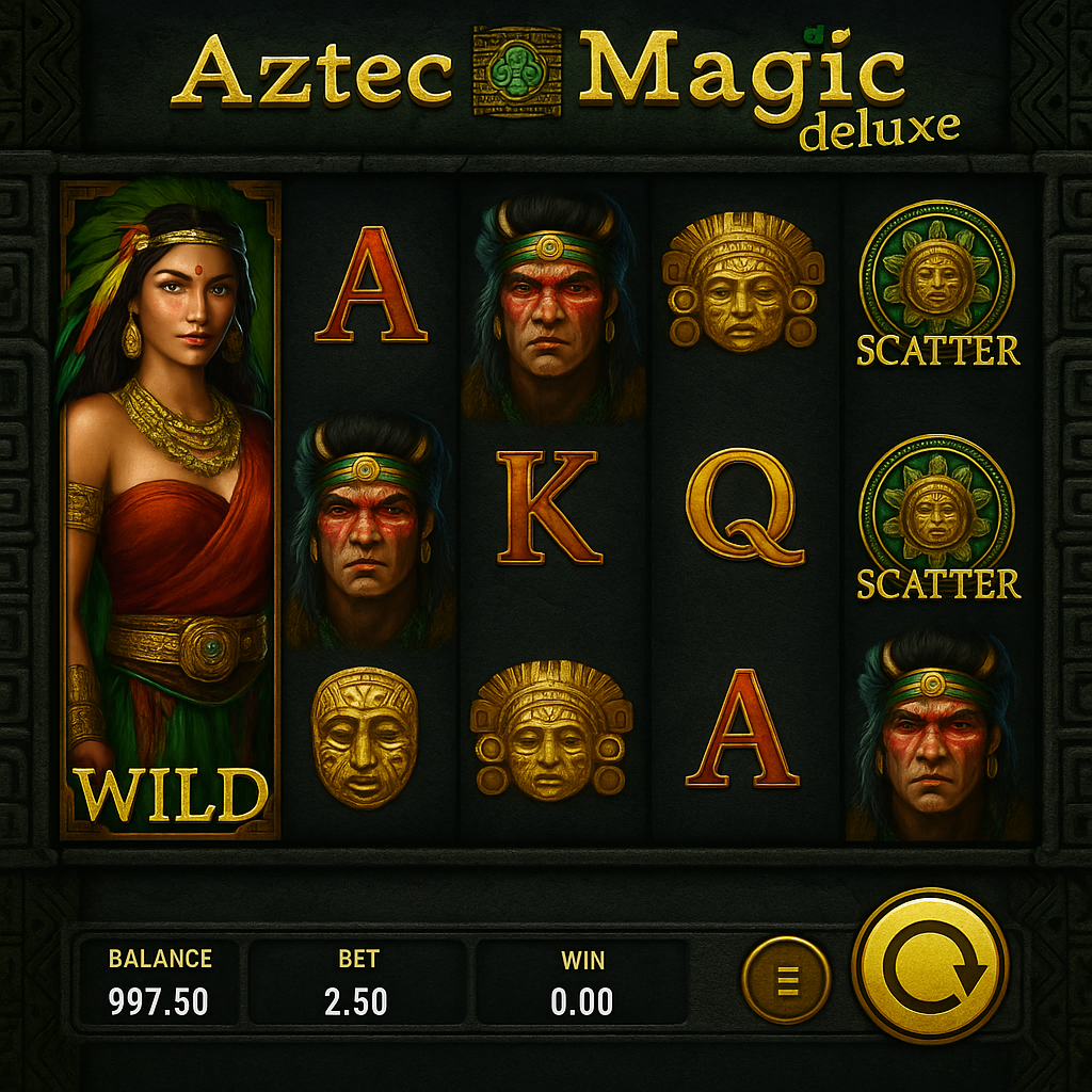 BDMbet - Aztec Magic Deluxe Slot Game - Play Online