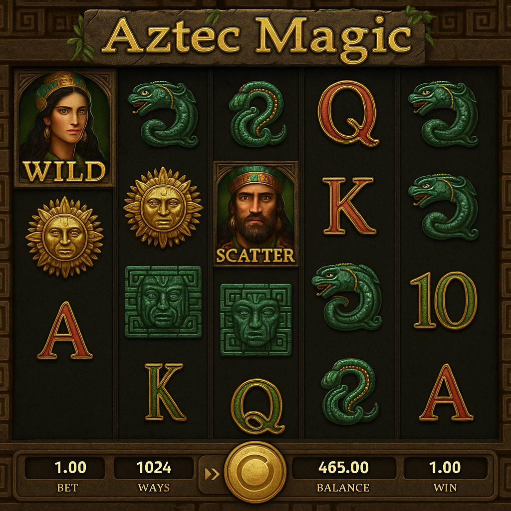BDMbet - Aztec Magic Slot Game - Play Online