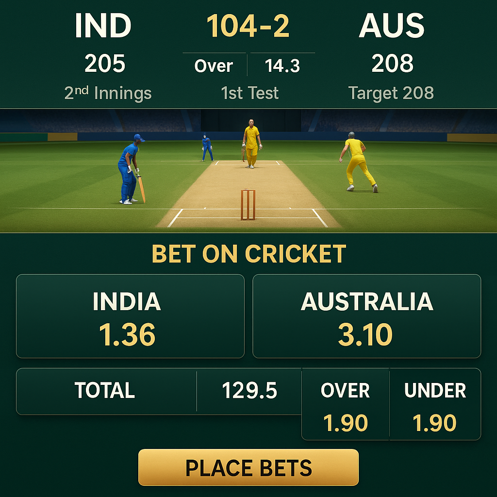 BDMbet - Cricket Betting - International Matches