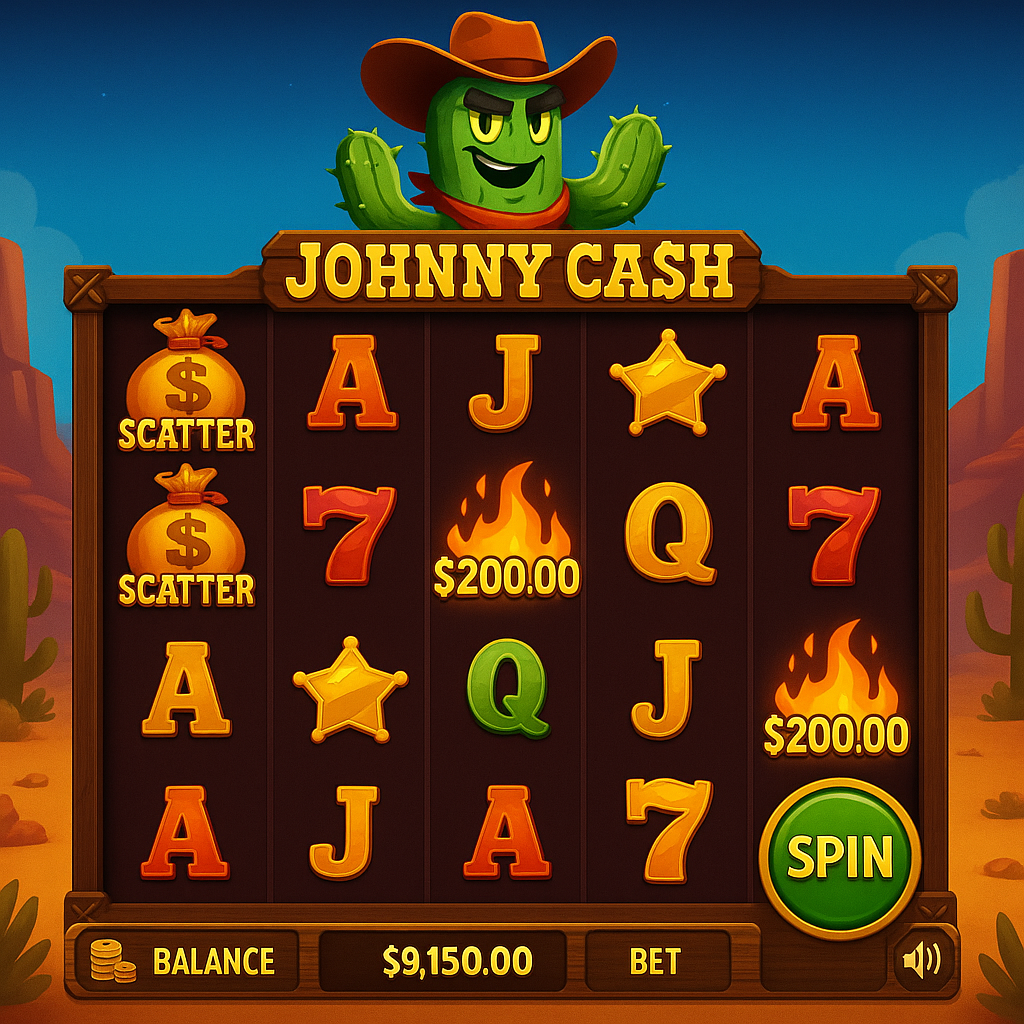 BDMbet - Johnny Cash Slot Game - Play Online